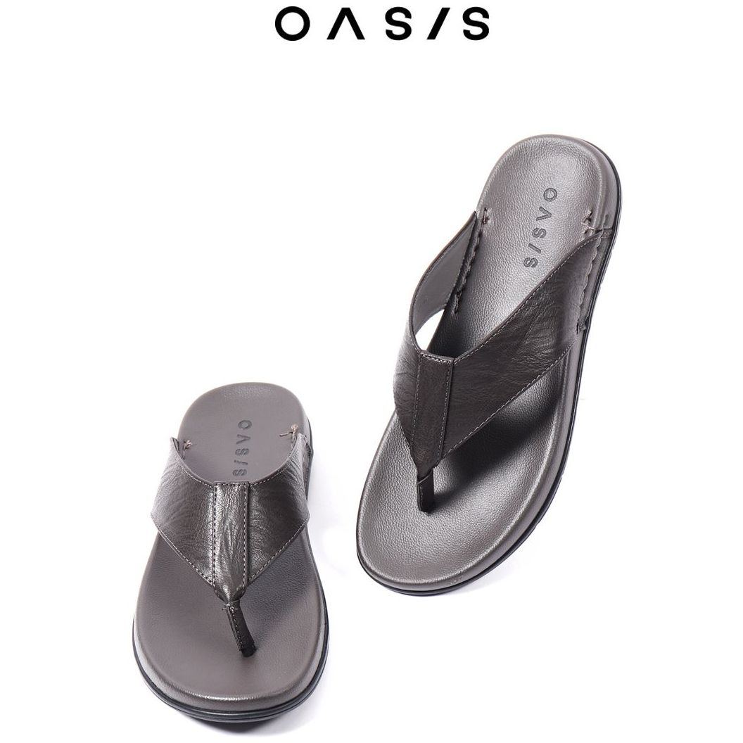 Oasis men's sandals amsd4542 men's Pu shoes black, brown, dark gray ราคา 899 บาท*ส่งฟรี