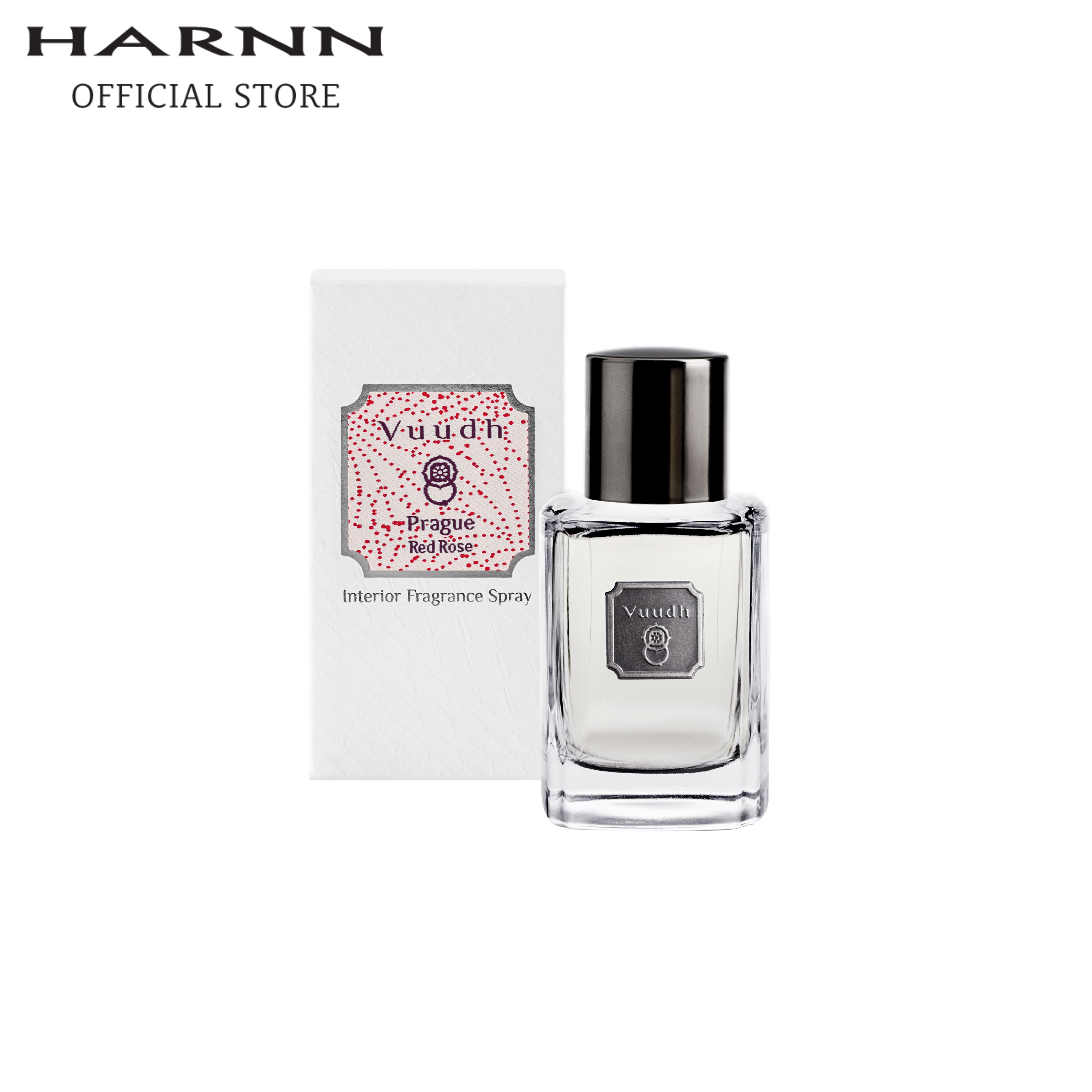 เจลดับกลิ่น น้ำหอมปรับอากาศภายในบ้านกลิ่นหอมสดชื่น HARNN VUUDH PRAGUE (RED ROSE) INTERIOR FRAGRANCE SPRAY 50 ML. Room Perfume Spray สเปรย์น้ำหอมปรับอากาศ สเปรย์ปรับอากาศ สเปรย์หอม สเปรย์ภายในบ้าน น้ำหอม ราคา 560 บาท*ส่งฟรี