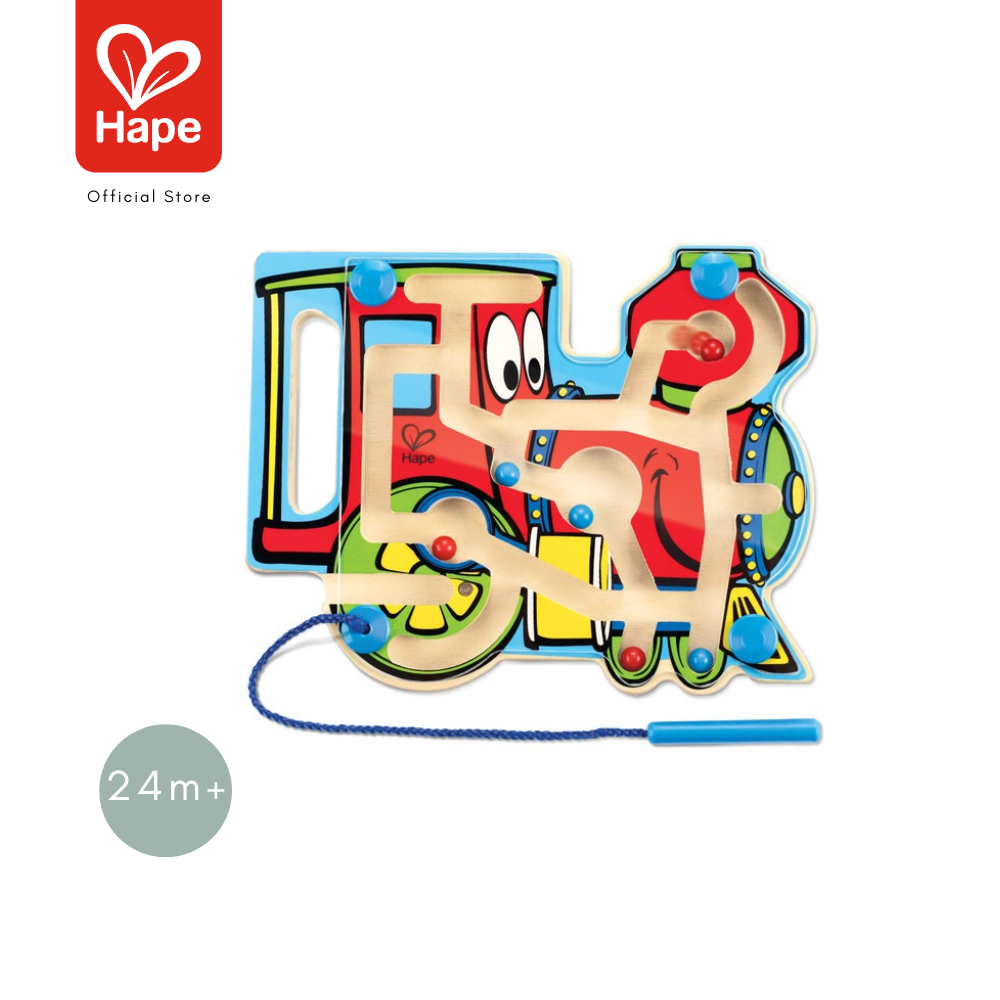 Choo Choo Tracks Hape 24m+ Train Pattern Puzzle ราคา 531 บาท*ส่งฟรี