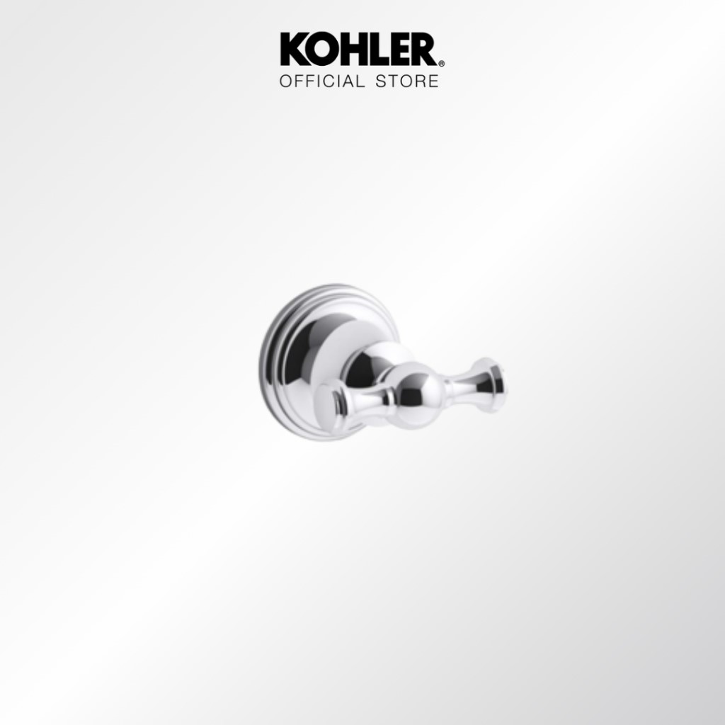 KOHLER Capilano™ robe hook ขอแขวนผ้า รุ่นคาพิลาโน K-R26685-CP ราคา 1,160 บาท*ส่งฟรี