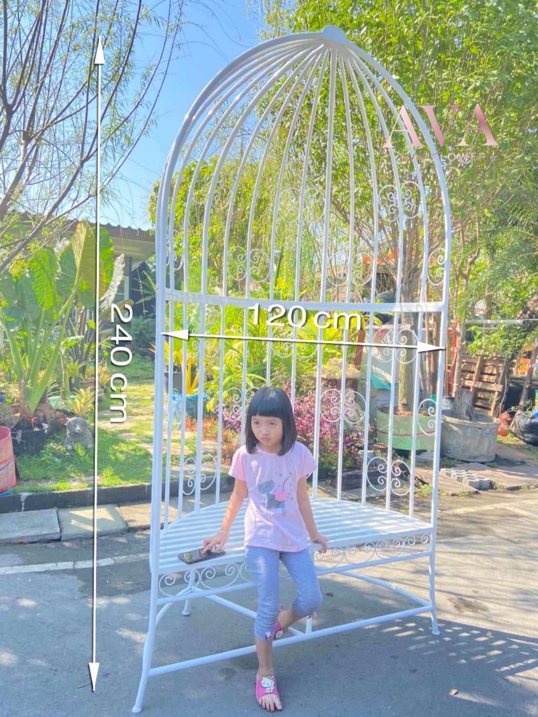กรงนกเจ้าหญิงนั่งได้ขนาด240กว้าง120cm>สอบถามเพิ่ม> ราคา 10,500 บาท*ส่งฟรี
