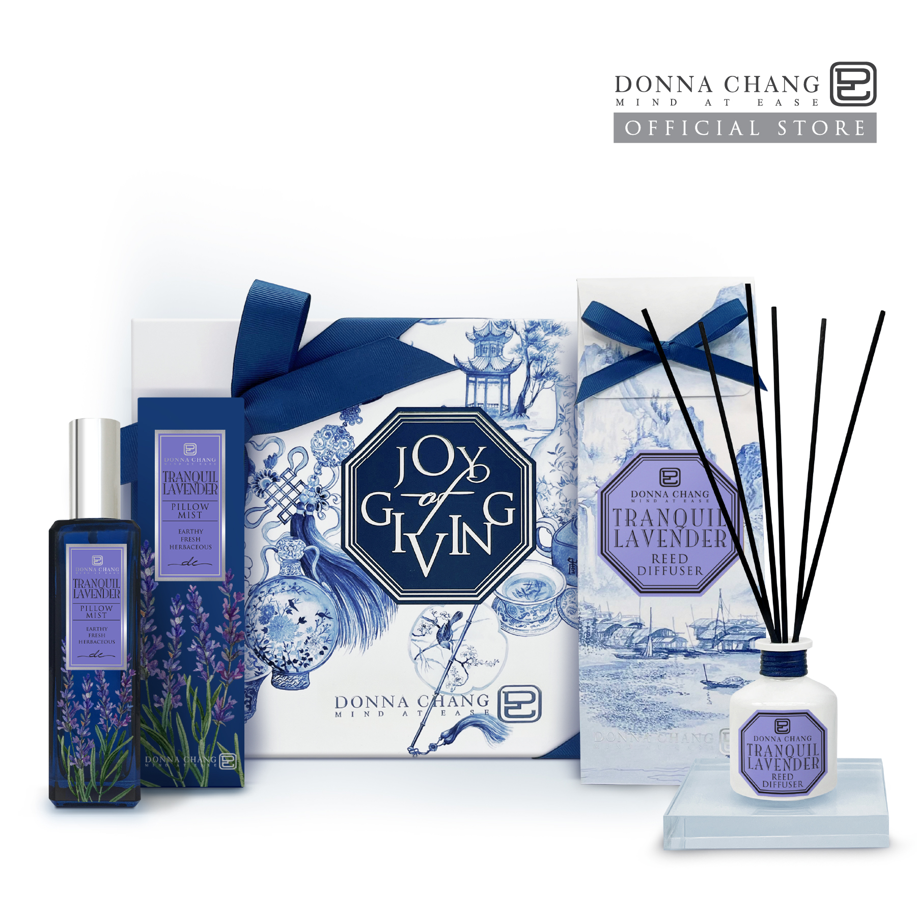Set B : (Lavender Pillow Mist & Reed Diffuser 50ml) ราคา 1,640 บาท*ส่งฟรี