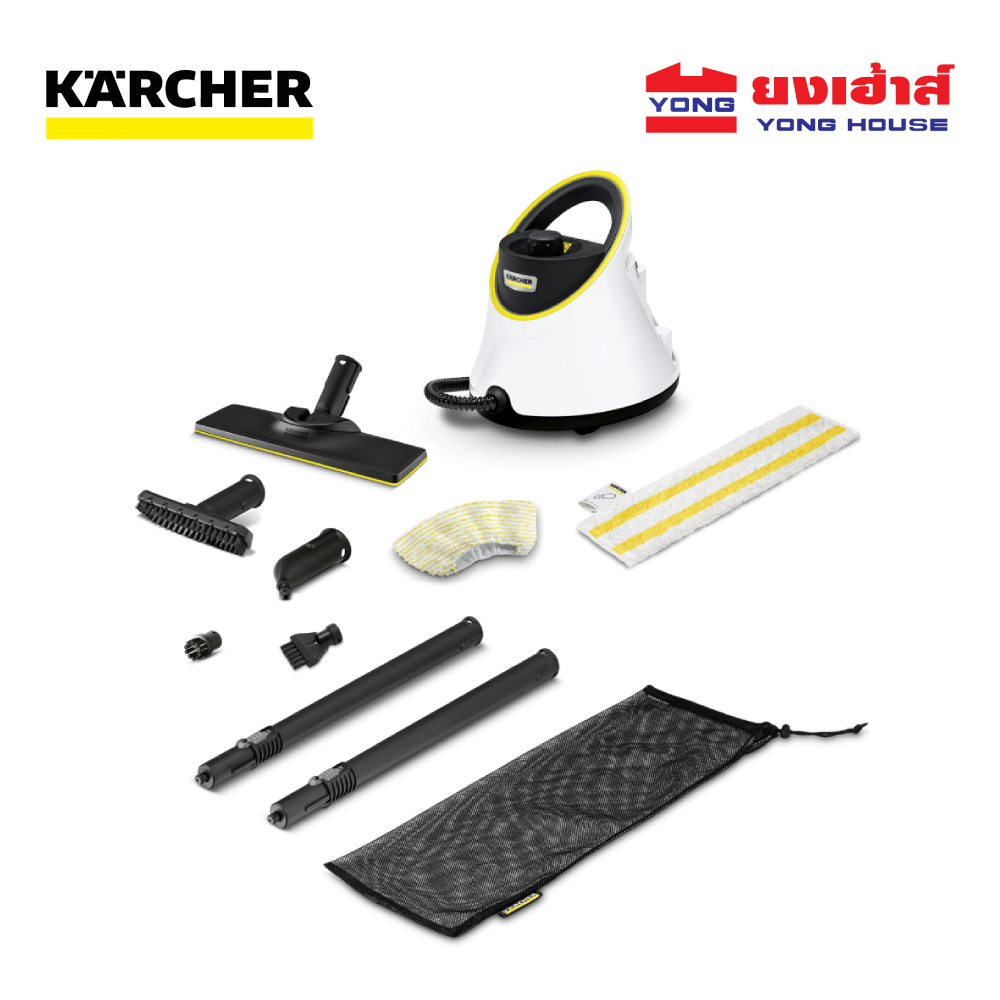 KARCHER เครื่องทำความสะอาดระบบไอน้ำ รุ่น SC 2 DELUXE เครื่องทำความสะอาด 1.513-403.0 ราคา 8,550 บาท*ส่งฟรี
