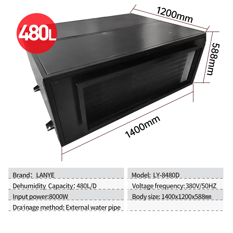 LANYEเครื่องลดความชื้นสำหรับปลูกกัญชา240Lใหญ่เรือนกระจกชั้นใต้ดินเครื่องลดความชื้นอุตสาหกรรมเครื่องลดความชื้นเรือนกระจกวิลล่าพลังงาน ราคา 16,500 บาท*ส่งฟรี