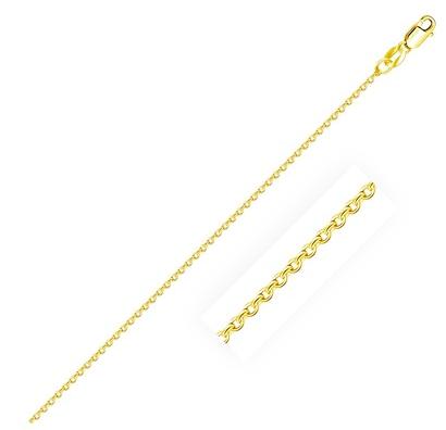 Nathalias NY Cable Chain in 18k Yellow Gold (1.10 mm) 95886 ราคา 21,500 บาท*ส่งฟรี