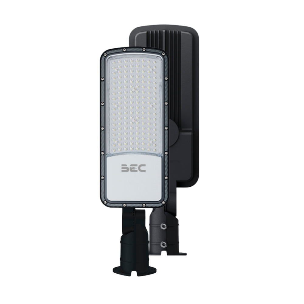 ประกัน2ปี BEC ไฟถนน LED streetlight รุ่น EAGLE II 50w 100w แสง 6500 เดย์ไลท์ แถมขา ปรับขาได้เยอะ