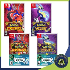 ภาพหน้าปกสินค้าIn Stock!! พร้อมส่ง!! Pokemon Scarlet & Violet Nintendo Switch Game แผ่นแท้มือ1!!!!! (Pokemon Scarlet Switch)(Pokemon Violet Switch)(Pokemon Violet & Scarlet Switch) ซึ่งคุณอาจชอบสินค้านี้