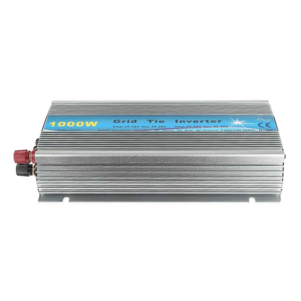 1000W MPPT Grid Tie Inverter Pure Sine Wave DC20-45V to AC 230V Solar Inverter - intl