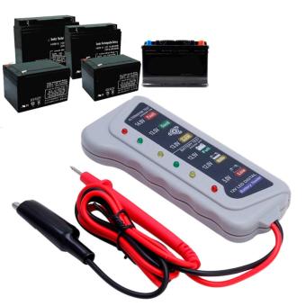 เครื่องวัด ตรวจสอบ แบตเตอรี่รถยนต์ มอเตอร์ไซค์ จักรยานยนต์ 12V June 2018 - 2 เครื่องวัด ตรวจสอบ แบตเตอรี่รถยนต์ มอเตอร์ไซค์ จักรยานยนต์ 12V - 2