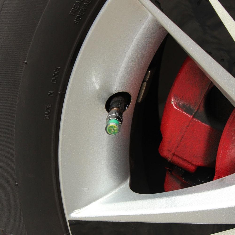 2.4bar 34PSI Auto เครื่องมือวิเคราะห์ในรถความดันยางวาล์วตรวจสอบฝาหมุด SENSOR INDICATOR 3 สีตาแจ้งเตือน - INTL 2.4bar 34PSI Auto เครื่องมือวิเคราะห์ในรถความดันยางวาล์วตรวจสอบฝาหมุด SENSOR INDICATOR 3 สีตาแจ้งเตือน - INTL