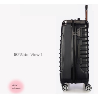 กระเป๋าเดินทาง 24 นิ้ว 8 ล้อคู่ 360 ํ POLYCARBONATE รุ่น GTC02-24inch black