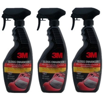 3M Gloss Wax Detailer Spray,สเปรย์เคลือบเงารถสูตรเสริมเงาพิเศษ 400มล (3ขวด) 3M Gloss Wax Detailer Spray,สเปรย์เคลือบเงารถสูตรเสริมเงาพิเศษ 400มล (3ขวด)