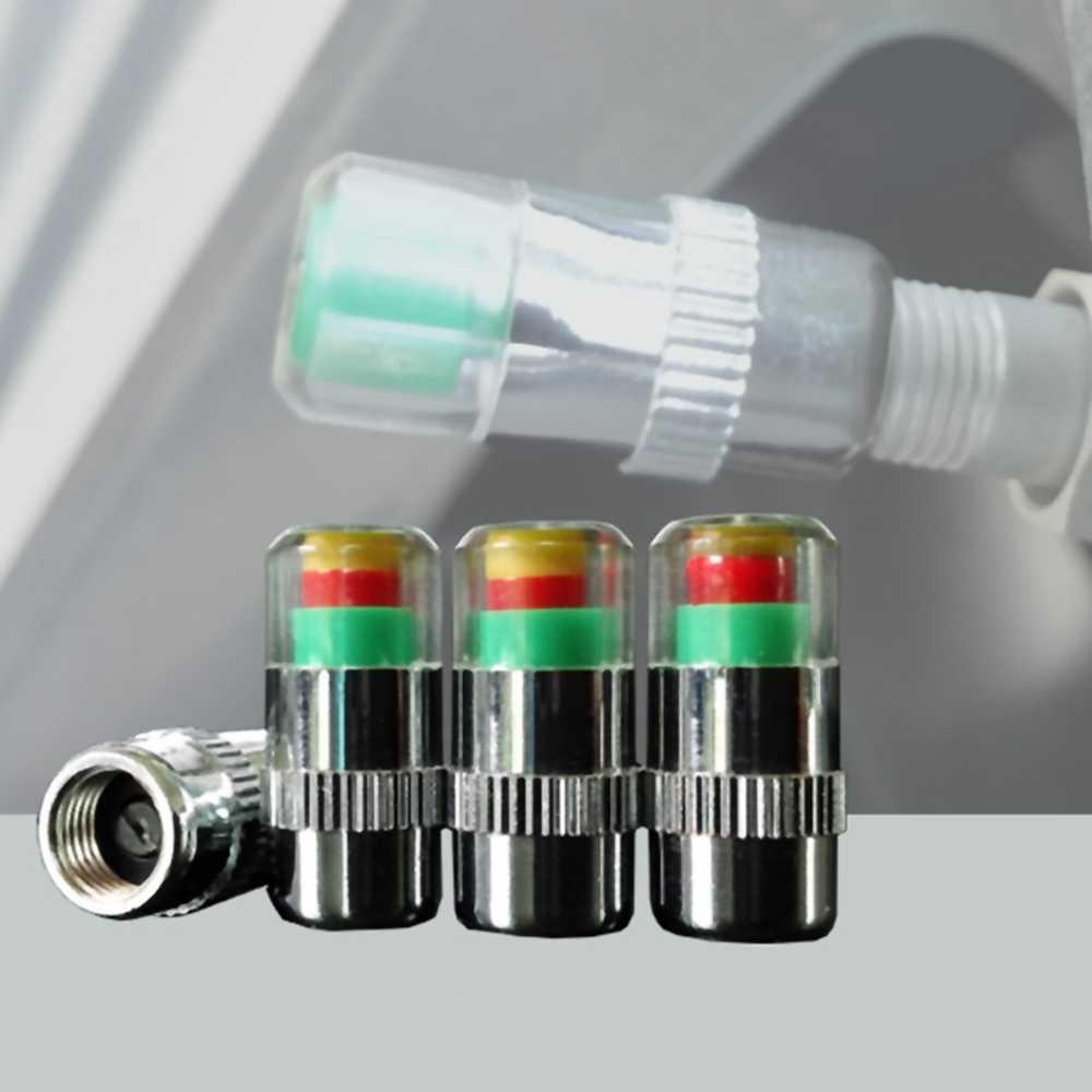 4 ชิ้นรถ Auto ยางหมวกวาล์วตัวบ่งชี้ความดันเซ็นเซอร์ตา Alert - INTL 4 ชิ้นรถ Auto ยางหมวกวาล์วตัวบ่งชี้ความดันเซ็นเซอร์ตา Alert - INTL