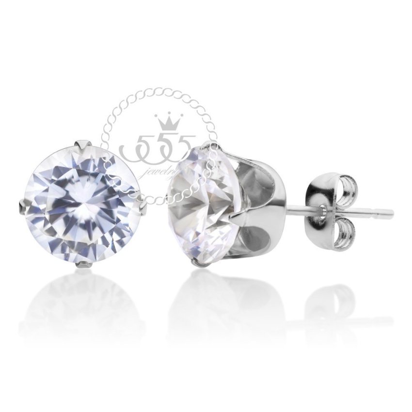 555jewelry Stainless Steel 316L ต่างหูสำหรับสุภาพสตรี รุ่น MNC-ER430-A (Steel) 555jewelry Stainless Steel 316L ต่างหูสำหรับสุภาพสตรี รุ่น MNC-ER430-A (Steel)