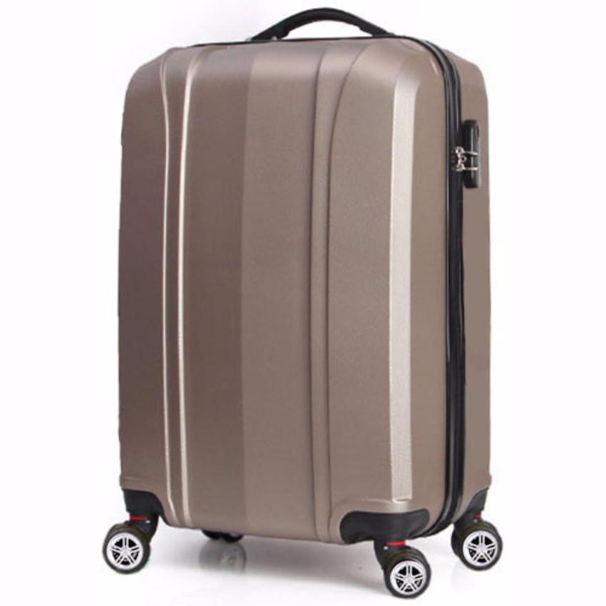 ซื้อ ABS LUGGAGE กระเป๋าเดินทางล้อลาก 20 นิ้ว รุ่น Factory Outlet NTM2003 (สีน้ำตาล) ซื้อ
