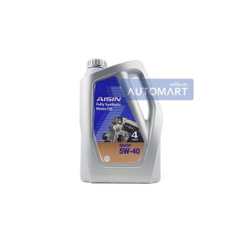 AISIN น้ำมันเครื่อง FULLY SYNTHETIC MOTOR OIL SN/CF 5W-40 4ลิตร AISIN น้ำมันเครื่อง FULLY SYNTHETIC MOTOR OIL SN/CF 5W-40 4ลิตร
