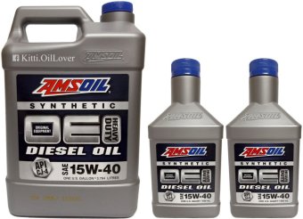 ต้องการขายด่วน AMSOIL OE 15W-40 Synthetic Diesel Oil น้ำมันเครื่องสังเคราะห์ สำหรับเครื่องยนต์ดีเซล (3.784 L + 1.892 L) อยากขาย AMSOIL OE 15W-40 Synthetic Diesel Oil น้ำมันเครื่องสังเคราะห์ สำหรับเครื่องยนต์ดีเซล (3.784 L + 1.892 L)