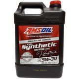 AMSOIL SAE 5W-30 Signature Series 100% Synthetic Motor Oil น้ำมันเครื่องสังเคราะห์ สำหรับเครื่องยนต์เบนซิน (3.78 ลิตร)