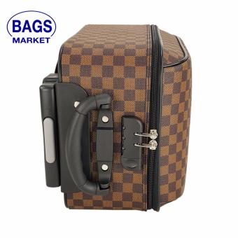 BB-Shop กระเป๋าเดินทาง 16/12 นิ้ว รุ่นมีรหัสล๊อค เซ็ทคู่ Code 5859-3 Louise (Brown)