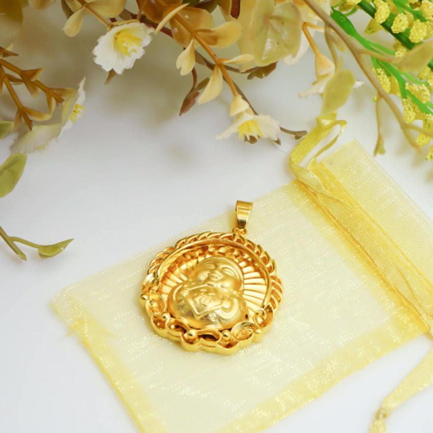 BEWI-G จี้ผู้หญิง สไตล์ จี้เสริมดวง Pendant พระสังกัจจายน์ เสริมโชคลาภ เนื้อทอง เหมือนทองแท้ รุ่น BG-P0020 สีทอง (Gold) BEWI-G จี้ผู้หญิง สไตล์ จี้เสริมดวง Pendant พระสังกัจจายน์ เสริมโชคลาภ เนื้อทอง เหมือนทองแท้ รุ่น BG-P0020 สีทอง (Gold)