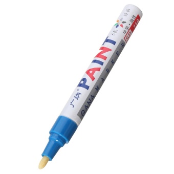 Blue Universal LWaterproof Permanent Paint Marker Pen Car Tire TyreOil Based - Intl July 2018 - 3 Blue Universal lWaterproof Permanent Paint Marker Pen Car Tire TyreOil Based - intl - 3