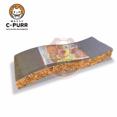 C-PURR ที่ลับเล็บแมว ของเล่นแมว แบบคลื่น 17*45*7Cm. 1 ชิ้น C-PURR ที่ลับเล็บแมว ของเล่นแมว แบบคลื่น 17*45*7Cm. 1 ชิ้น