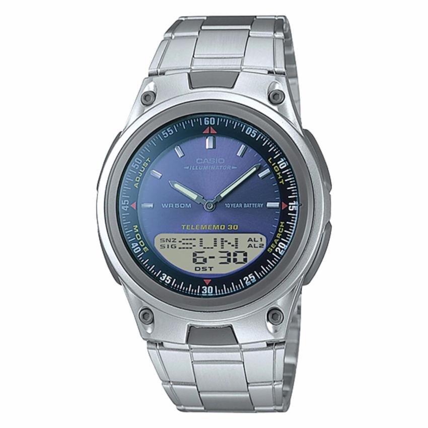 Casio นาฬิกาข้อมือ คาสิโอ รุ่น AW-80D-2A