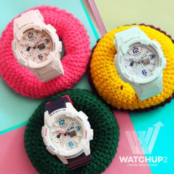 Casio Baby G นาฬิกาข้อมือ สีขาว สายเรซิน รุ่น BG 6901 7DR