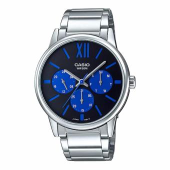 ราคา นาฬิกาข้อมือ Casio Standard men สายแสตนเลส รุ่น MTP-E312D-1B2V
