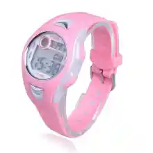 ภาพขนาดย่อของสินค้าเด็กชายหญิงว่ายน้ำกีฬานาฬิกาดิจิตอล WRIST Watch กันน้ำสีชมพูสีชมพูจัดส่งฟรี