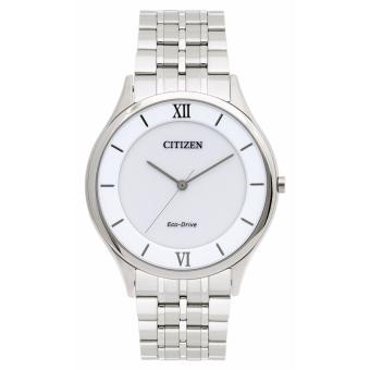 ราคา Citizen นาฬิกาผู้ชาย Eco-Drive AR0071-59A Silver Stainless-Steel Eco-Drive Watch