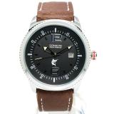 CONAVIN นาฬิกาข้อมือผู้หญิงและผู้ชาย สายหนังทนทานอย่างดี หน้าปัดนาฬิกาสไตล์คลาสสิค (มีพรายน้ำเรืองแสงในเวลากลางคืน) ระบบเข็มและวันที่ CVK-004-005 ราคา 1,590 บาท*ส่งฟรี