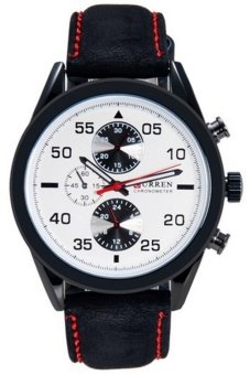 ซื้อ/ขาย Curren นาฬิกาข้อมือสุภาพบุรุษ สีดำ สายหนัง รุ่น8156