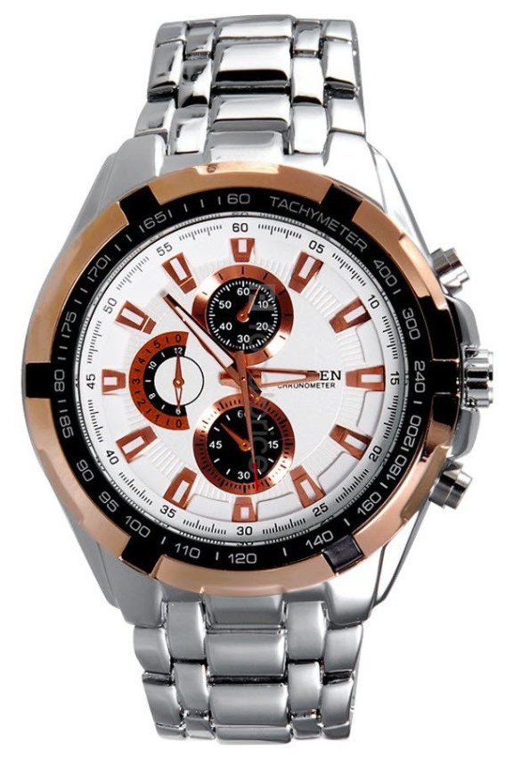 Curren นาฬิกาข้อมือสุภาพบุรุษ สายสแตนเลส รุ่น C8023 - Silver/Golden