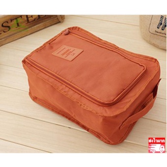 GP00018 กระเป๋าจัดระเบียบ กระเป๋าใส่รองเท้า ถุงใส่รองเท้า 2 คู่ Shoes Bag Shoes Organizer Bag Organizer(Orange) GP00018 กระเป๋าจัดระเบียบ กระเป๋าใส่รองเท้า ถุงใส่รองเท้า 2 คู่ Shoes Bag Shoes Organizer Bag Organizer(Orange)