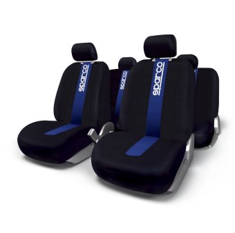 HC Sparco ผ้าหุ้มเบาะ รุ่น SPC1011 - สีดำ/ฟ้า (ชุด 4 ชิ้น) HC Sparco ผ้าหุ้มเบาะ รุ่น SPC1011 - สีดำ/ฟ้า (ชุด 4 ชิ้น)