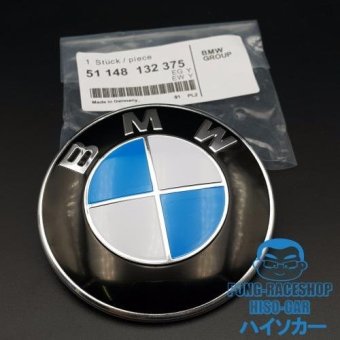HISO-CAR BMW EMBLEM 82mm โลโก้สำหรับ ฝากระโปรงหน้า BMW