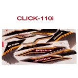 สติ๊กเกอร์ติดรถมอเตอร์ไซด์ สำหรับ HONDA-CLICK 110i ปี2008 สีเงิน ราคา 150 บาท*ส่งฟรี