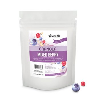 iHealth Granola กราโนล่า รสMixed Berry ตราไอเฮล์ 300g 1ซอง