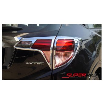 SA ครอบไฟท้าย (โครเมี่ยม) (Tail Lamp Cover)/ Honda HR-V 2015 SA ครอบไฟท้าย (โครเมี่ยม) (Tail Lamp Cover)/ Honda HR-V 2015