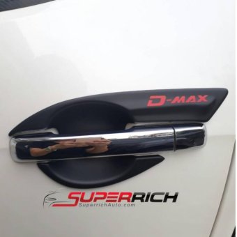 TFP ถาดรองมือเปิดประตู กันรอยประตู (สีดำด้าน) (Door handle)/ Isuzu D-max 2012-2016 (4 Drs.) TFP ถาดรองมือเปิดประตู กันรอยประตู (สีดำด้าน) (Door handle)/ Isuzu D-max 2012-2016 (4 Drs.)