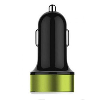 Bigskyie 2 Port Mini Dual USB Car Charger Adapter For IPhone Universal Use Green free shipping - intl