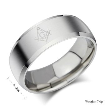 ความสามัคคี สัญลักษณ์ อิมพีเรียล เหล็กไททาเนียม แหวน ring ป้องกันโรคภูมิแพ้ คลาสสิก ผู้ชาย rings แฟชั่น เครื่องประดับ (Size: US 8) - intl ความสามัคคี สัญลักษณ์ อิมพีเรียล เหล็กไททาเนียม แหวน ring ป้องกันโรคภูมิแพ้ คลาสสิก ผู้ชาย rings แฟชั่น เครื่องประดับ (Size: US 8) - intl