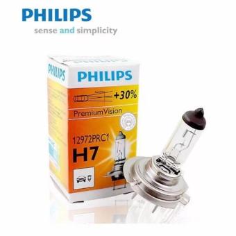 Philips หลอดไฟหน้า หลอดไฟรถยนต์ ไฟหน้า ไฟตัดหมอก Hฺ7 100W 12V 1คู่ Philips หลอดไฟหน้า หลอดไฟรถยนต์ ไฟหน้า ไฟตัดหมอก Hฺ7 100W 12V 1คู่