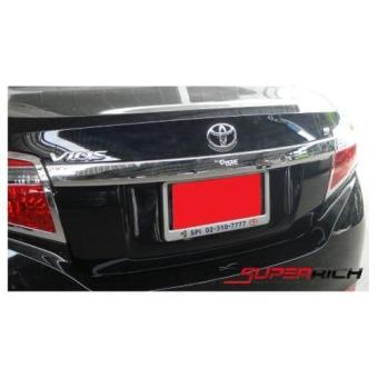 SA คิ้วฝากระโปรงท้าย (ตัวบน) โครเมี่ยม (Tailgate) / Toyota Vios 2013 SA คิ้วฝากระโปรงท้าย (ตัวบน) โครเมี่ยม (Tailgate) / Toyota Vios 2013
