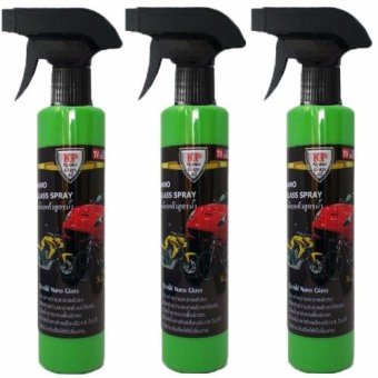 KP Nano Glass Spray X2 เคลือบแก้วรถยนต์ สูตรใหม่ แพ๊ค 3 KP Nano Glass Spray X2 เคลือบแก้วรถยนต์ สูตรใหม่ แพ๊ค 3