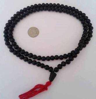 hindd สร้อยประคำ108มวลสารเหล็กน้ำพี้ ( สีดำ ) hindd สร้อยประคำ108มวลสารเหล็กน้ำพี้ ( สีดำ )