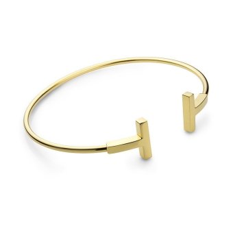 555jewelry 316L Bangle กำไล รุ่น MNC-BG235-B สี Yellow Gold 555jewelry 316L Bangle กำไล รุ่น MNC-BG235-B สี Yellow Gold