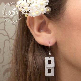 555jewelry Stainless Steel 316L ต่างหูทรงสีเหลี่ยมเก๋ไก๋ รุ่น MNC-ER331-A 555jewelry Stainless Steel 316L ต่างหูทรงสีเหลี่ยมเก๋ไก๋ รุ่น MNC-ER331-A