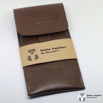 Shibo Leather ซองหนังใส่นาฬิกา สีน้ำตาลเข้ม (Handmade) SL001-DarkBrown Shibo Leather ซองหนังใส่นาฬิกา สีน้ำตาลเข้ม (Handmade) SL001-DarkBrown